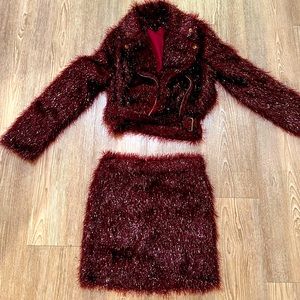 Jacket and skirt set